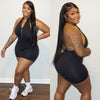 Workout Baddie Playsuit (black)