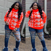 “Cozy Chic” sweater (orange)