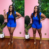 Get it Girl Romper (blue)