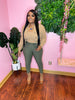 “Taylor” Jeggings (olive)
