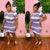 “Painted On” Bodycon dress (purple)