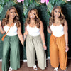 Crimp Palazzo Pants