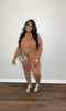 “Mutual Feelings” Sweater Pant Set (Brown)